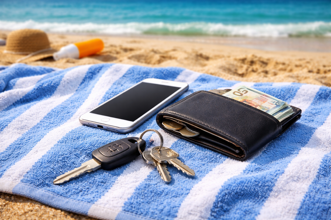 Wohin mit Wertsachen am Strand? 6 praktische Möglichkeiten im Vergleich