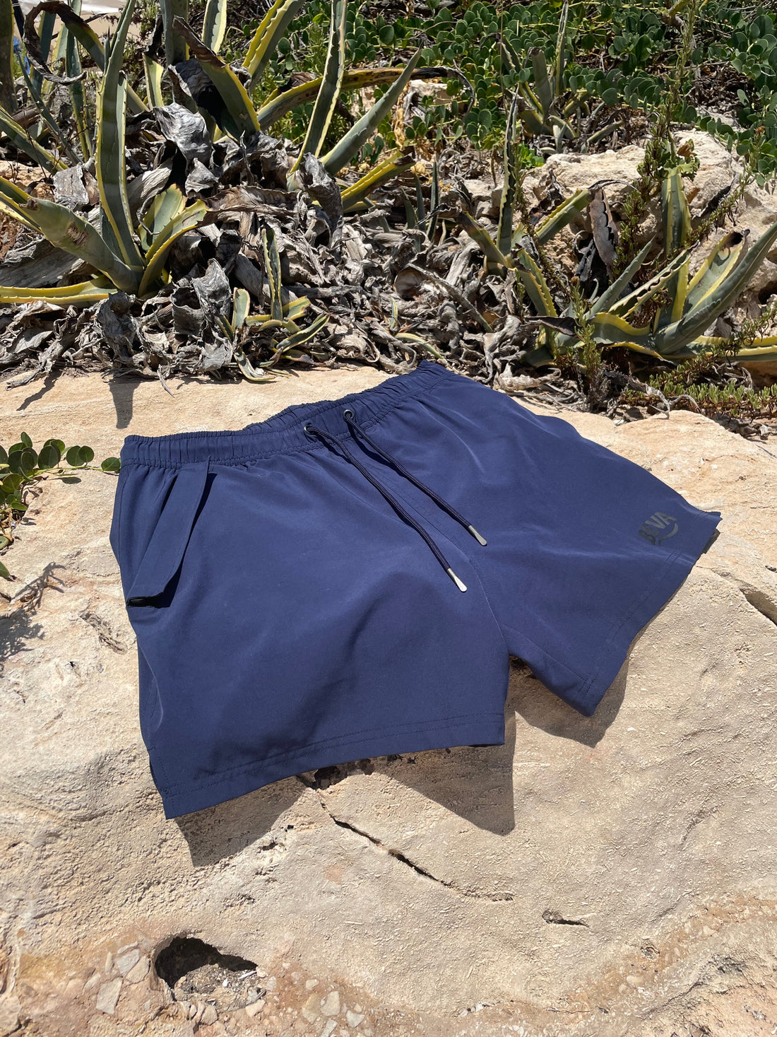 Die Badehose mit einer wasserdichten Tasche